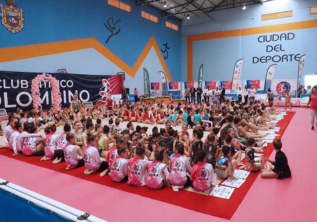 36ª edición del Trofeo Internacional de Gimnasia Rítmica Diputación de Huelva celebrada en Palos de la Frontera