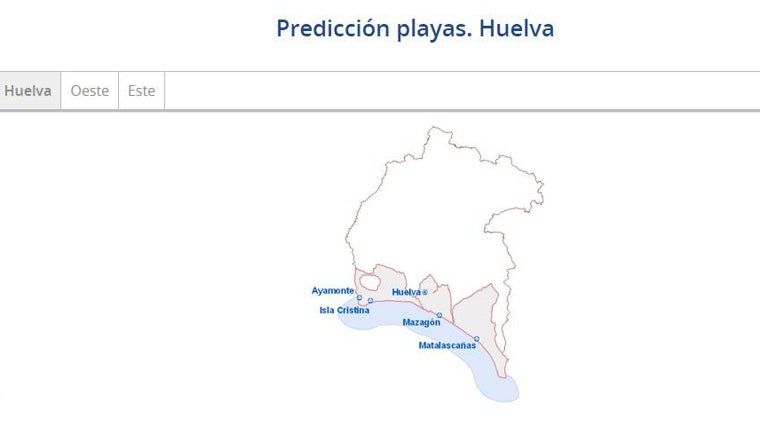 ¿Por qué el agua de las playas de Huelva está tan fría?