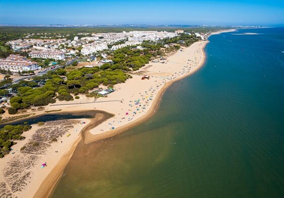 Playas del término municipal de Cartaya, en Huelva