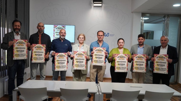 La presentación en la Diputación de Huelva de la séptima edición de 'Senderos de Música'