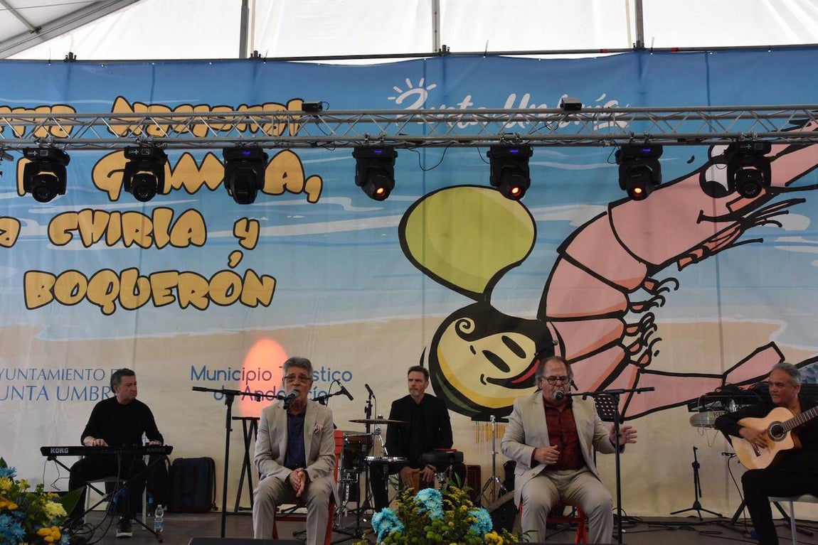 Último día de la Feria de la Gamba en Punta Umbría. Estas son las actuaciones y la programación
