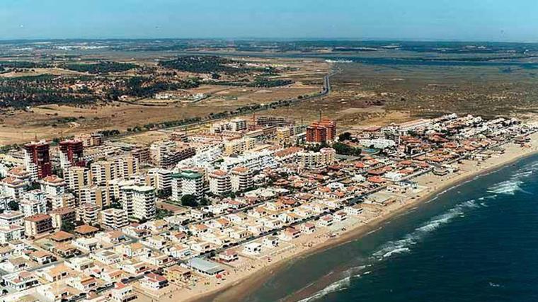 Vista de la playa de La Antilla