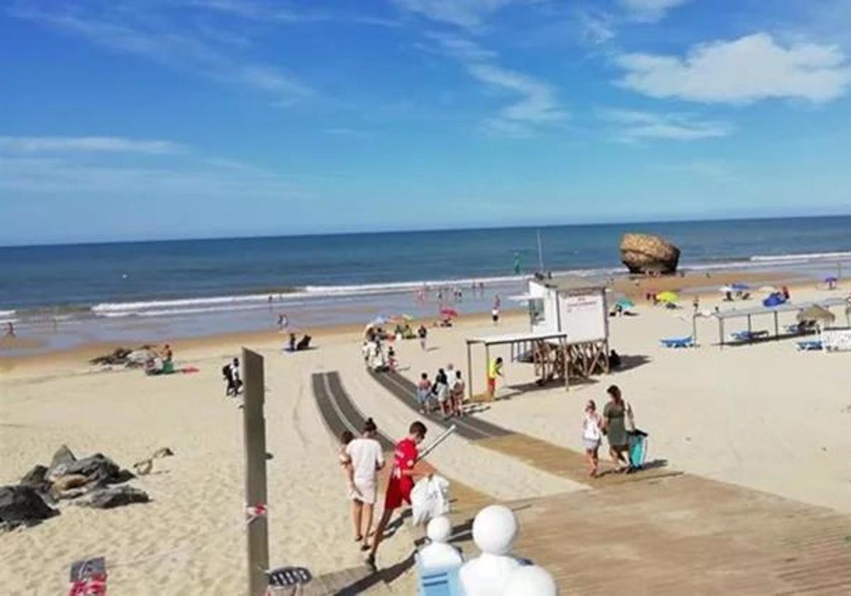 Imagen de la playa de Matalascañas