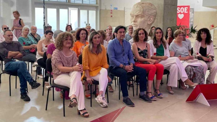 Auditorio del acto público del PSOE