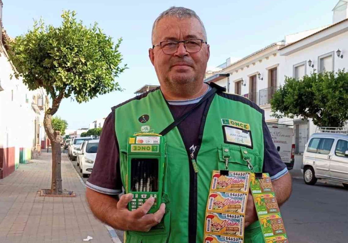 El vendedor del Sueldazo, José Carlos Moreno