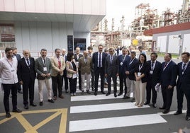 La presentación de la nueva planta de alcohol isopropílico de Cepsa, en imágenes