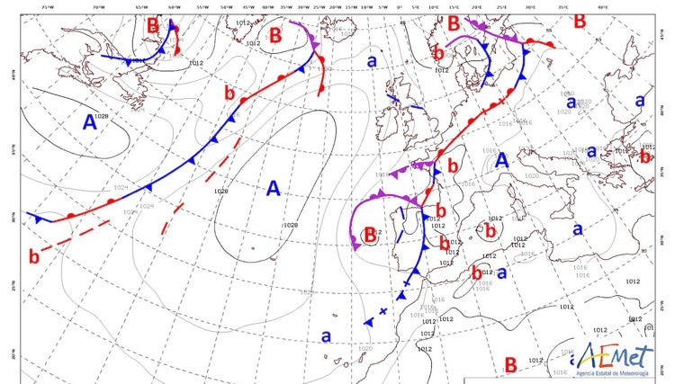 Bajón de temperaturas y lluvias para despedir la primavera