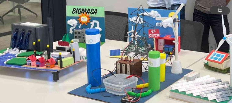 Maquetas de los proyectos presentados