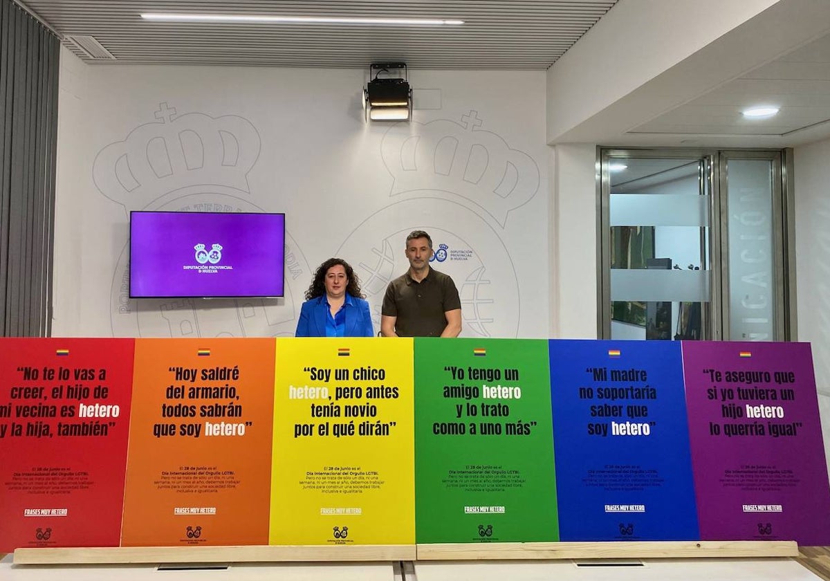 La campaña de la Diputación de Huelva con motivo del Orgullo LGTBIQ+ de 2024
