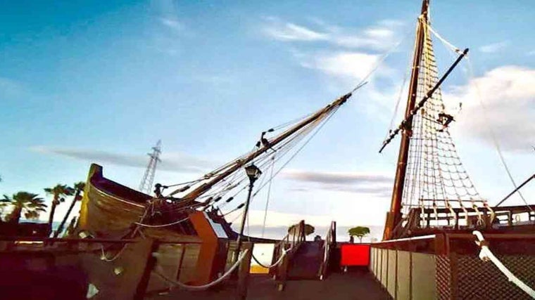 La borrasca provocó estragos en las naves