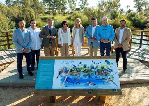 La Diputación recupera la laguna de La Rábida y su entorno junto a la Fundación Cepsa