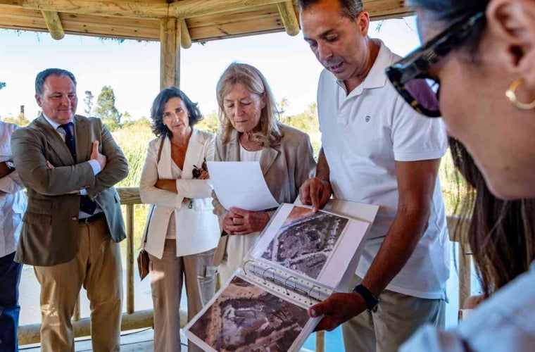 La Diputación recupera la laguna de La Rábida y su entorno junto a la Fundación Cepsa