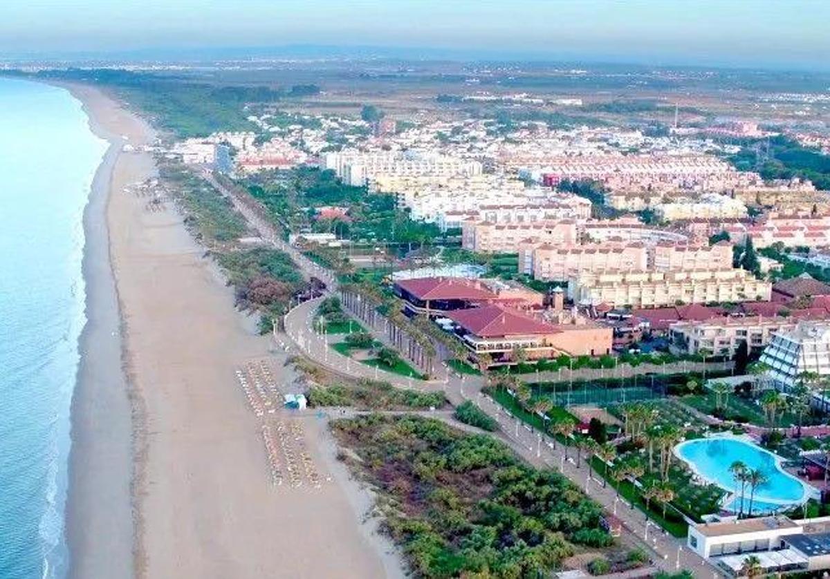 Vista panorámica de Isla Cristina