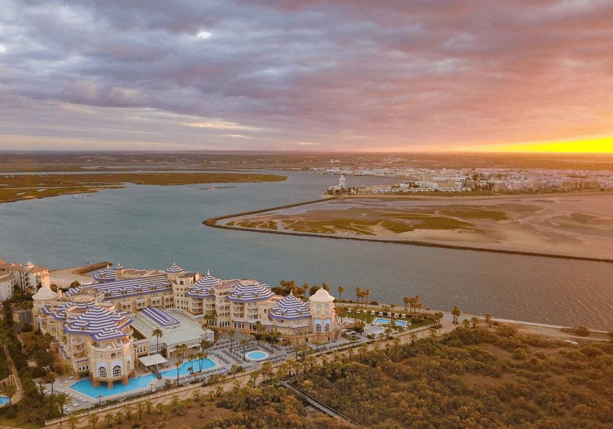 Vista panorámica del Hotel Meliá Isla Canela