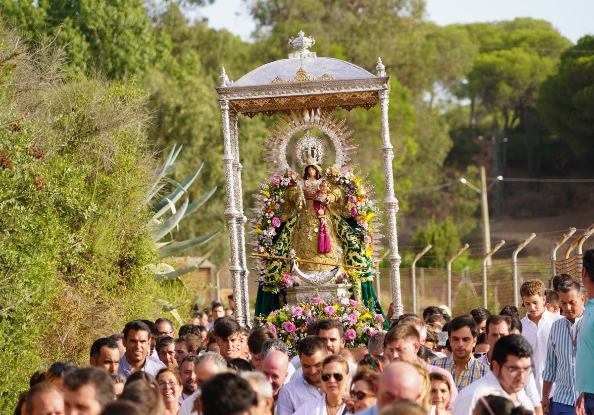 Traslado de la Virgen de Montemayor de 2023