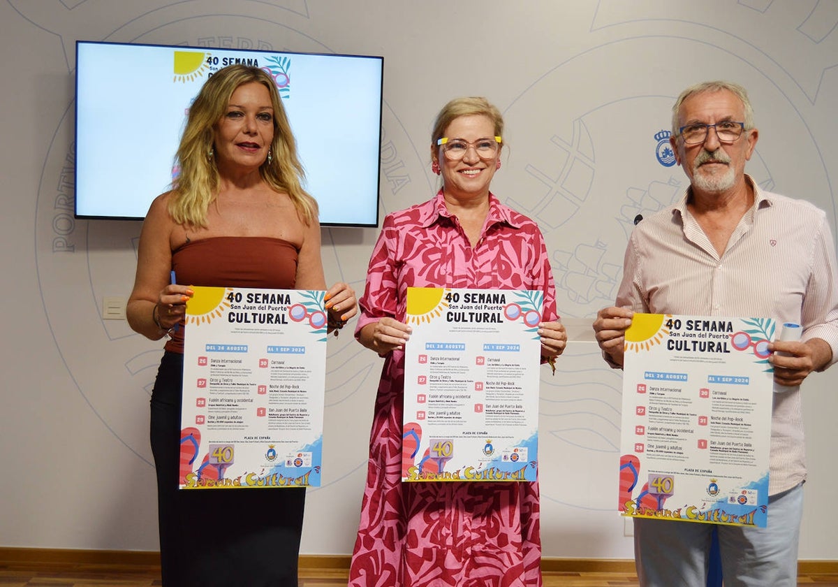 La 40 Semana Cultural de San Juan del Puerto se ha presentado esta mañana en la Diputación de Huelva