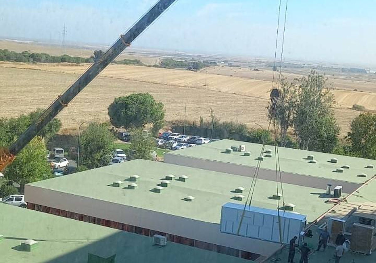 Trabajos para la nueva Farmacia del Infanta Elena