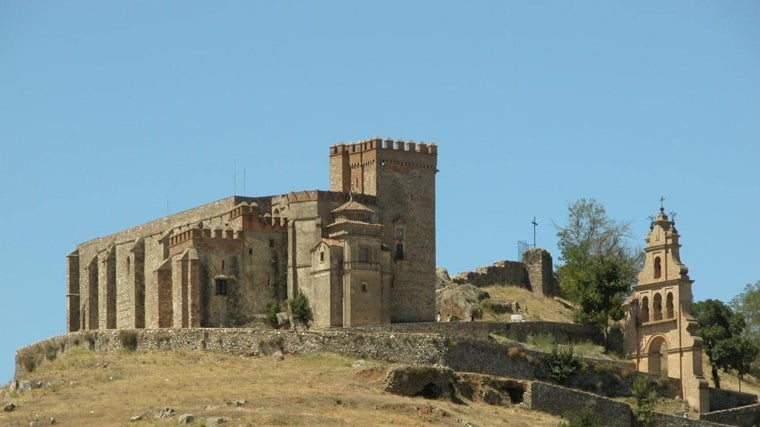 Imagen del castillo de Aracena