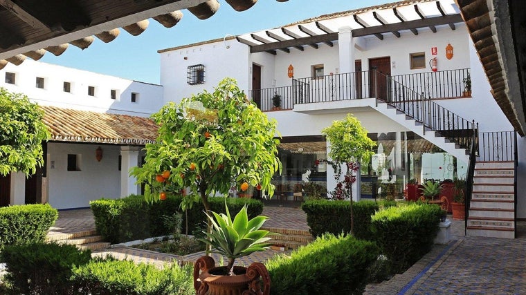 Patio interior de Moon Dreams El Cortijo