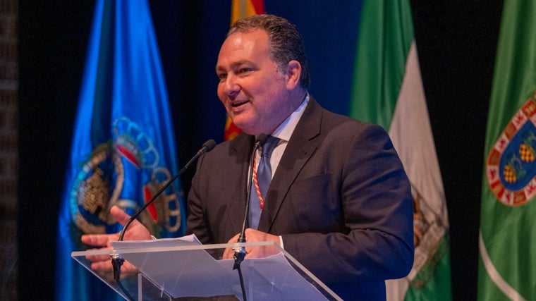 David Toscano, presidente de la Diputación Provincial de Huelva