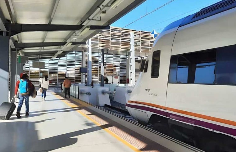 La estación término de Huelva