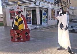 Saquean la decoración navideña de Mazagón
