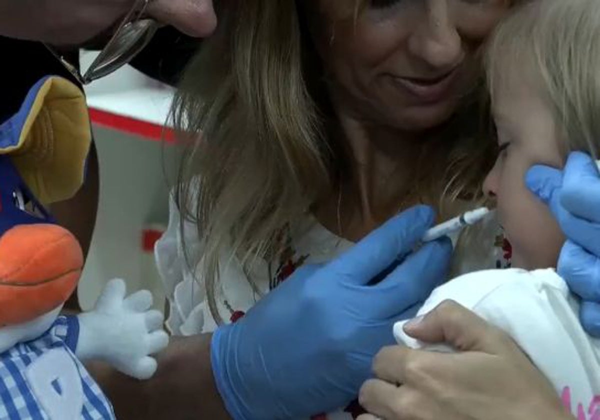 Vacunación infantil contra la gripe