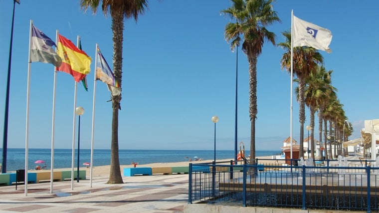 Imagen de la playa de La Antilla