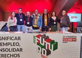 Julia Perea, reelegida como secretaria general de CCOO Huelva