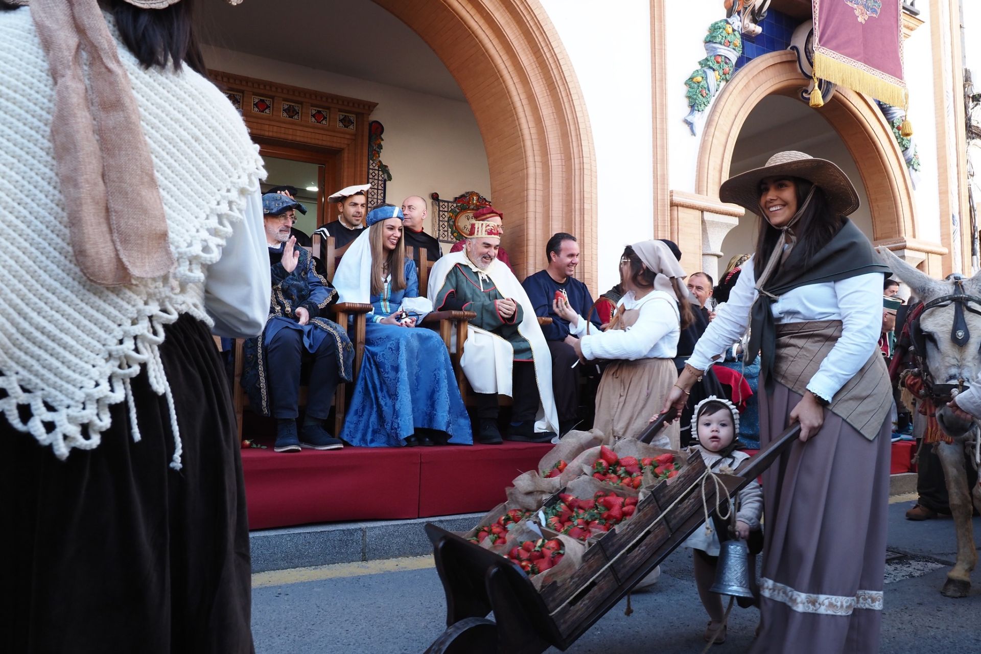 Lleno hasta la bandera en la Feria Medieval de Palos de la Frontera