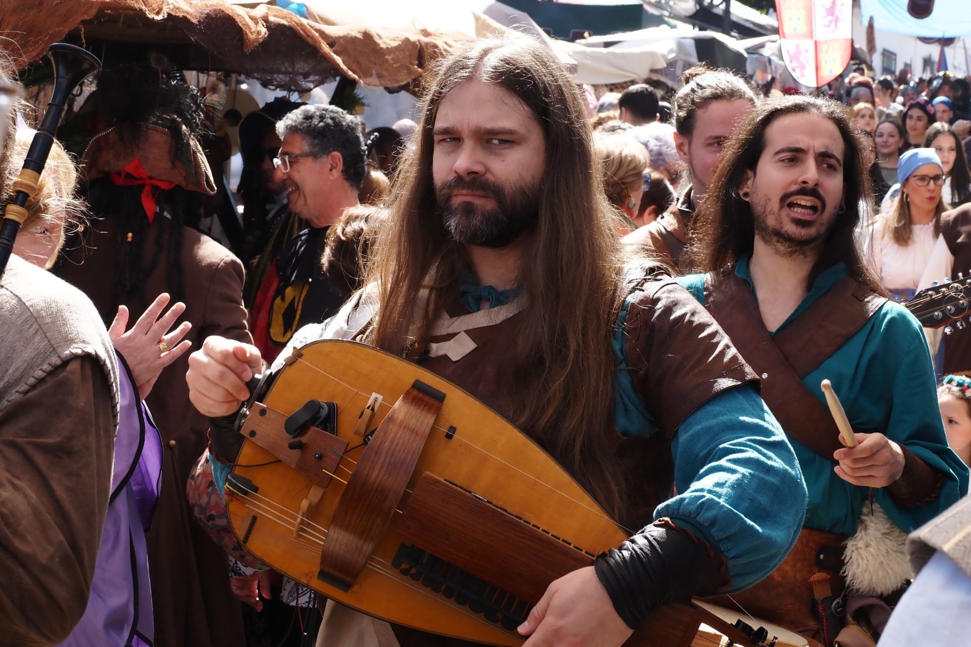 Lleno hasta la bandera en la Feria Medieval de Palos de la Frontera