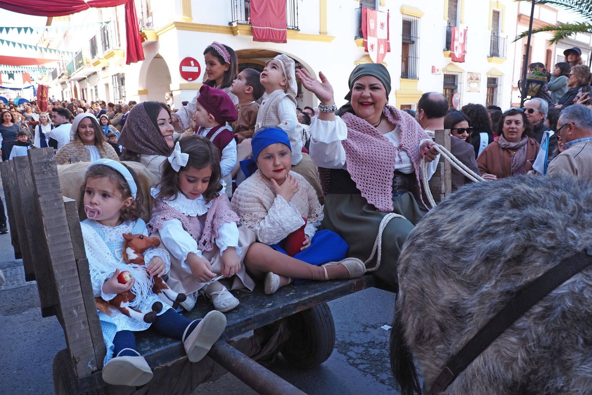 Lleno hasta la bandera en la Feria Medieval de Palos de la Frontera