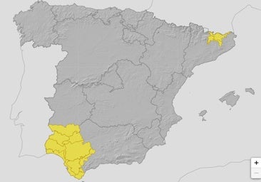 Tras Jana y Konrad, la borrasca Laurence ya anuncia el primer aviso amarillo en Huelva