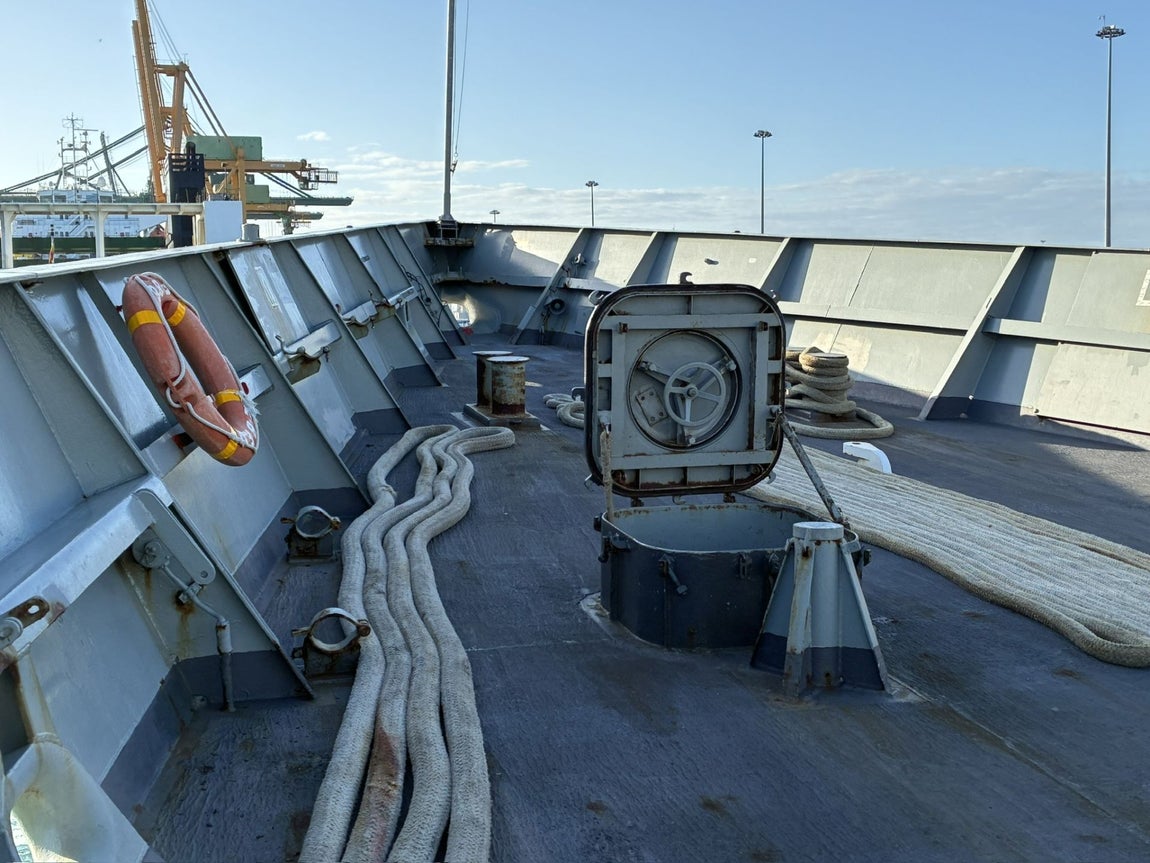 La escala en Huelva de la Fragata Canarias, en imágenes