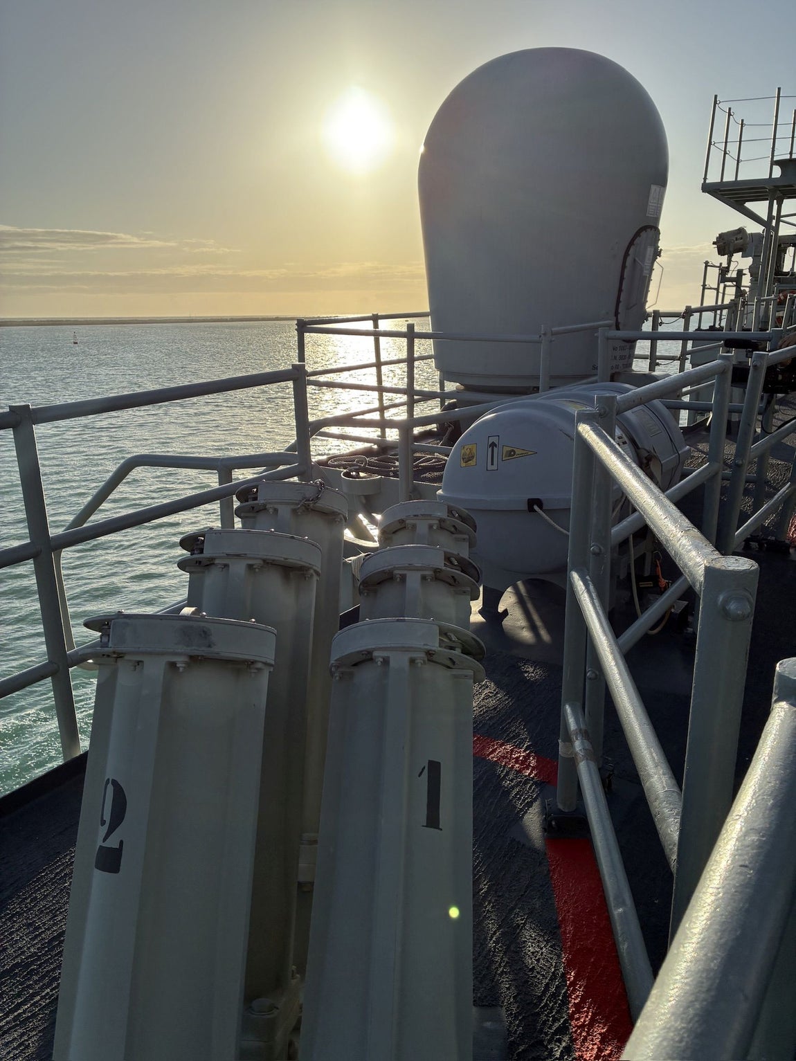 La escala en Huelva de la Fragata Canarias, en imágenes