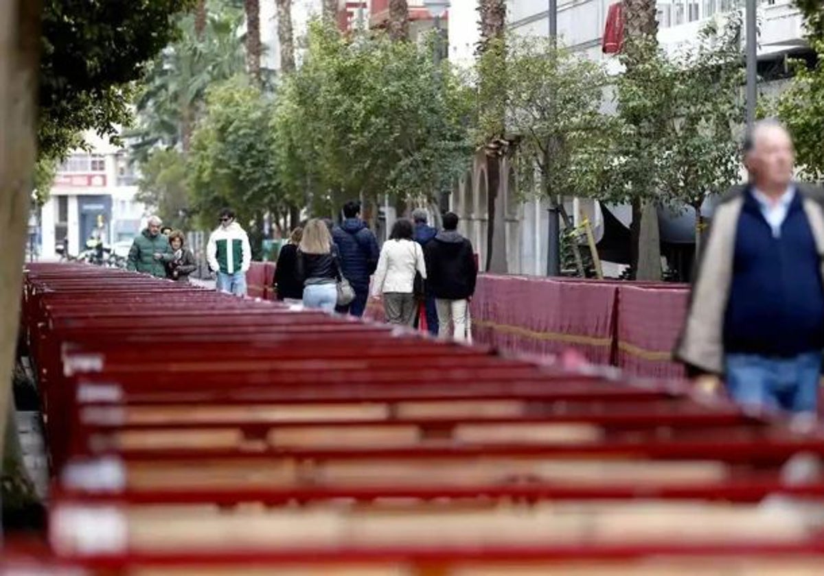 Carrera oficial de 2024, sin pasos ni cofrades por la lluvia