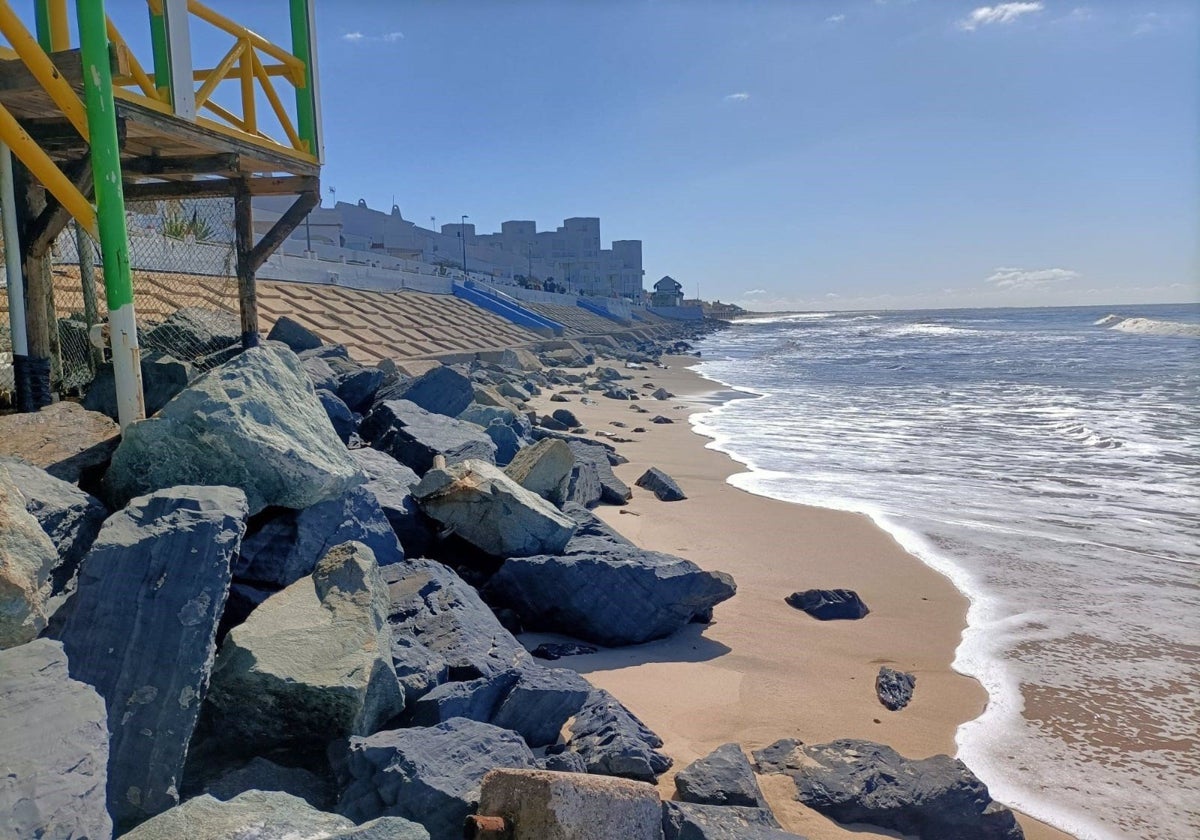 Imagen reciente del paseo marítimo de Matalascañas