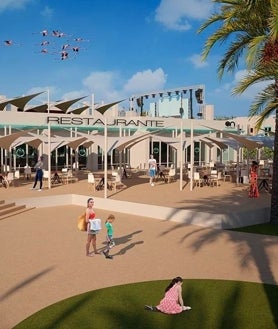 Imagen secundaria 2 - En este hotel de Huelva puedes disfrutar de una piscina de olas rosa: así es el Tsunami Pink