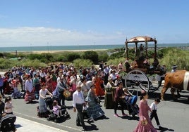 La romería de la Virgen del Carmen de Mazagón