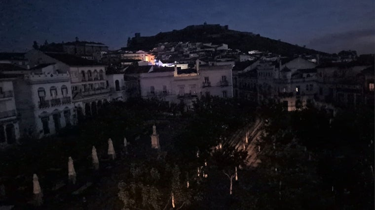 Apagón en Aracena este lunes
