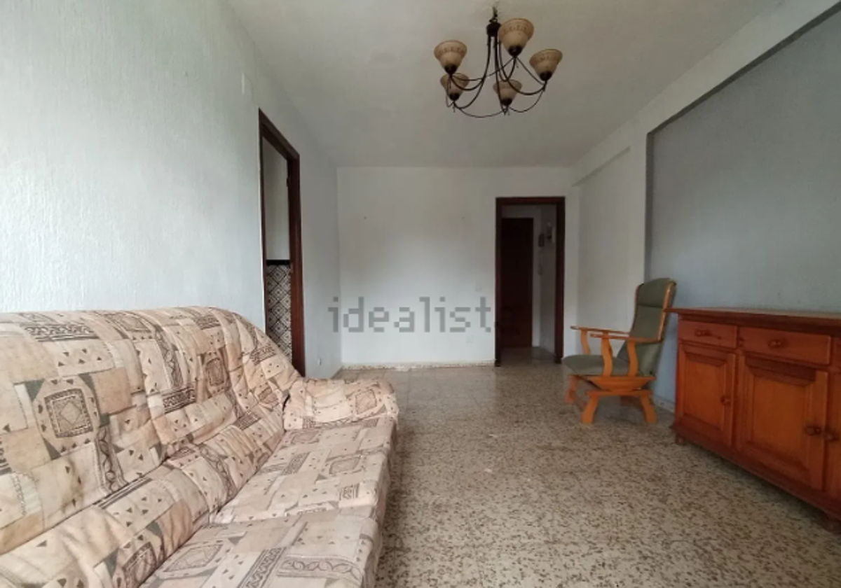 Captura de pantalla del piso en venta en Idealista