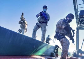Operación enmarcada en un ejercicio Marsec