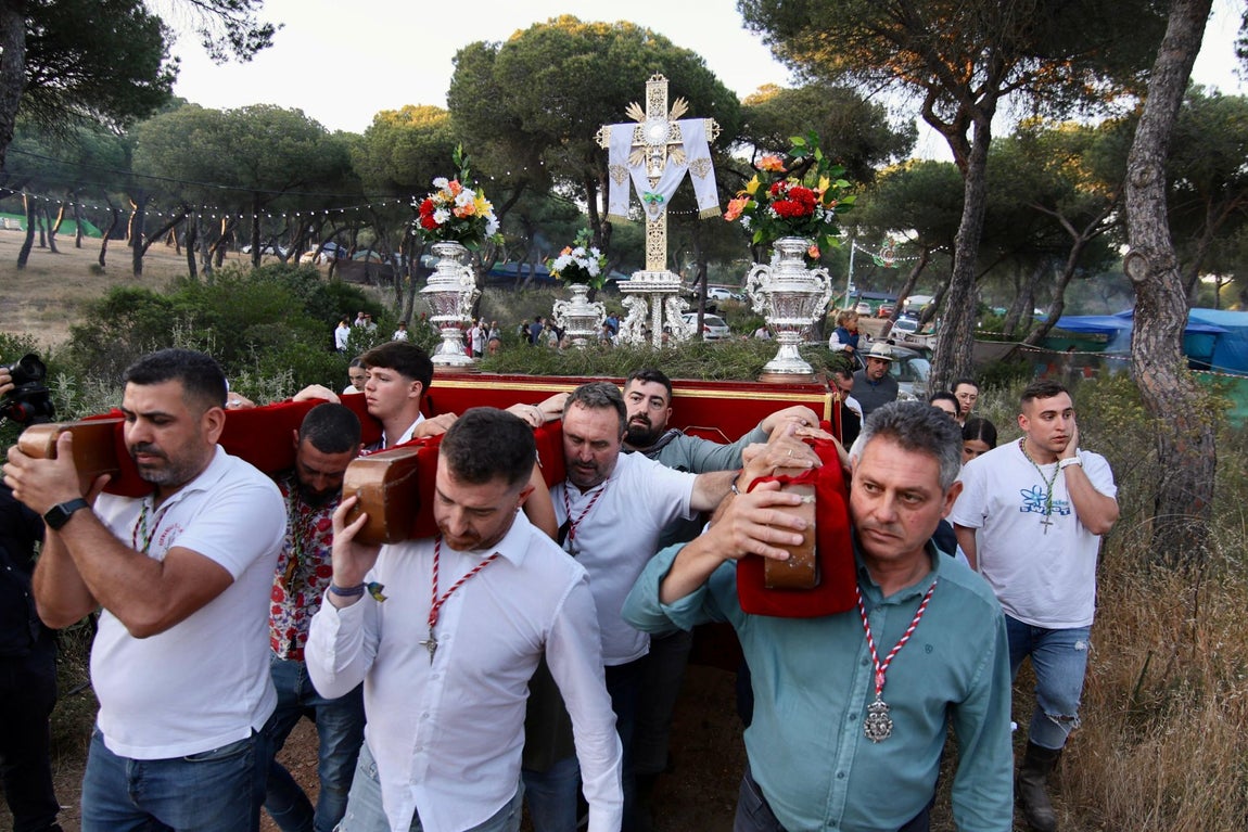 La romería de la Santa Cruz de Punta Umbría, en imágenes