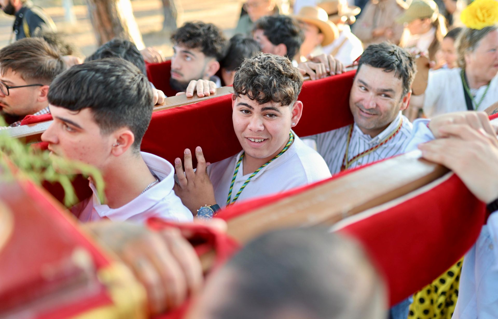 La romería de la Santa Cruz de Punta Umbría, en imágenes