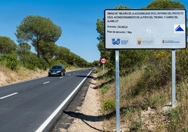 La Diputación de Huelva pone en servicio la carretera de acceso al CEUS