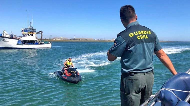 Control de embarcaciones de recreo y motos náuticas