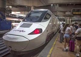 El Alvia Huelva-Madrid llega con más de dos horas de retraso por una incidencia técnica «puntual»