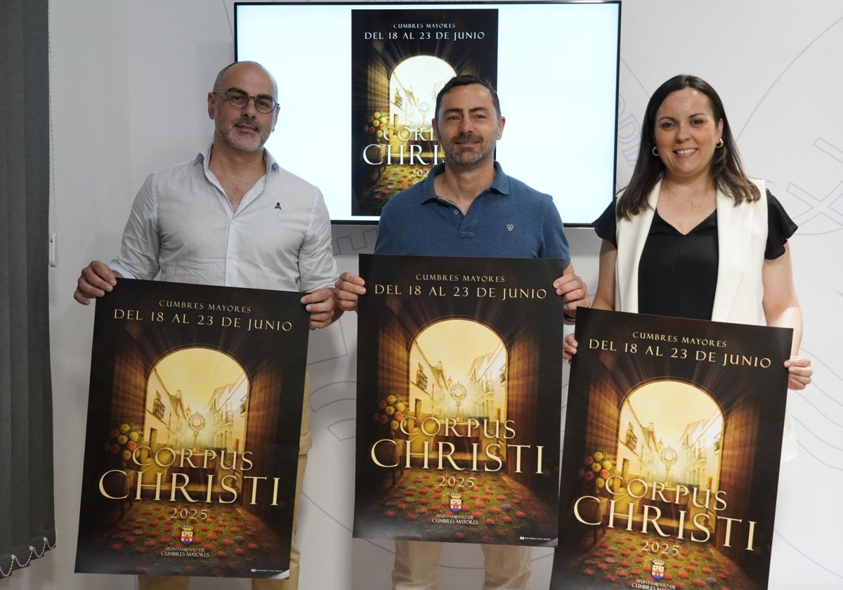 Presentación de la programación de la festividad del Corpus Christi en Cumbres Mayores