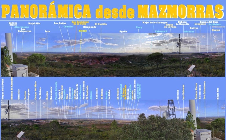Imagen principal - La obsesión de un onubense por conquistar los 148 vértices geodésicos de la provincia de Huelva