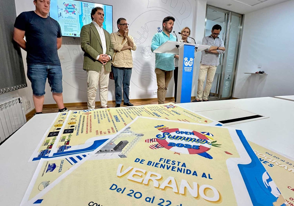 Presentación de la cita, esta mañana, en la Diputación Provincial
